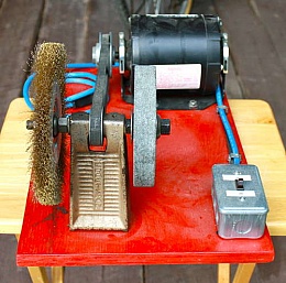 Homemade Bench Grinder