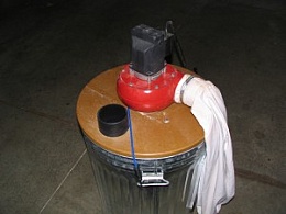 dust collector homemade homemadetools advertisement motor freight harbor