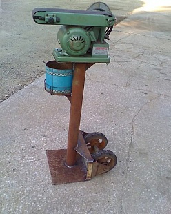 Homemade Belt Sander Stand