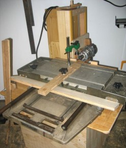 Home Built Drill Press Table