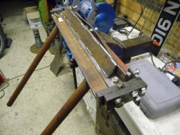 Homemade Simple Sheet Metal Bender - HomemadeTools.net