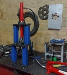 Pneumatic shop press