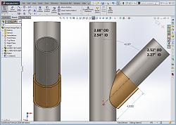 3D-Printed Pipe 45 Degree Scribe Guide-solidwork-pipe-45-cut-guide-1.jpg