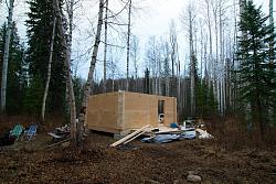 CabinBuilds.net: 16x20 Post and Beam Cabin by Moni-16x20postandbeamcabin3.jpg