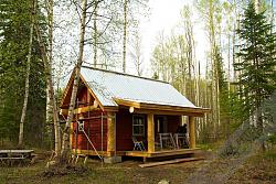 CabinBuilds.net: 16x20 Post and Beam Cabin by Moni-16x20postandbeamcabin5.jpg