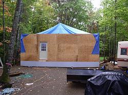 CabinBuilds.net: 24x30 Maine Cabin by Don & Ginger Lundgren-24x30mainecabin2.jpg