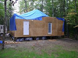 CabinBuilds.net: 24x30 Maine Cabin by Don & Ginger Lundgren-24x30mainecabin3.jpg