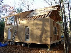 CabinBuilds.net: 24x30 Maine Cabin by Don & Ginger Lundgren-24x30mainecabin7.jpg