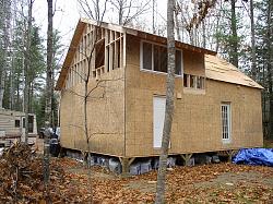 CabinBuilds.net: 24x30 Maine Cabin by Don & Ginger Lundgren-24x30mainecabin8.jpg