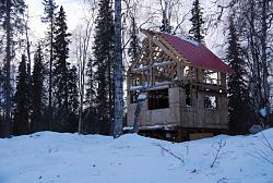 CabinBuilds.net: Timber Frame Cabin by Justin-jan-15-18-036.jpg