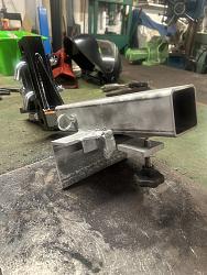 Clamp on towing bracket for Takeuchi TB016 mini digger-img_8783.jpeg