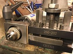 Free from scraps: angle plate, milling slide and tool post grinder mount.-work-lathe.jpg