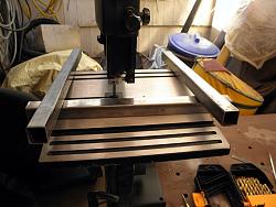 Harbor Freight band saw 9 inch Mod Rip Fence and support frame.-004.jpg