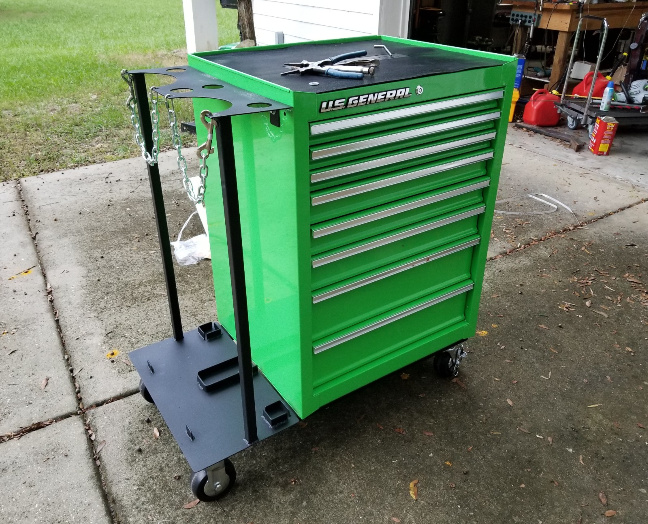 Harbor freight welding on sale cart with drawers