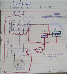 HOW  TO CONNECT A THREE PHASE MOTOR   WITH THERMAL PROTECTION  AND  ON-OFF SYSTEM-4.jpg