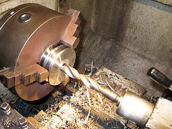 Made a wood lathe-8.-making-motor-double-belt-pulley-img_0587.jpg