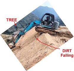 Mini excavator moves down vertical cliff - GIF-fixedimage.jpg