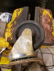 Salvaging Wheels from Rusted Out Casters-rivetaftergrindingflushfirstside.jpg