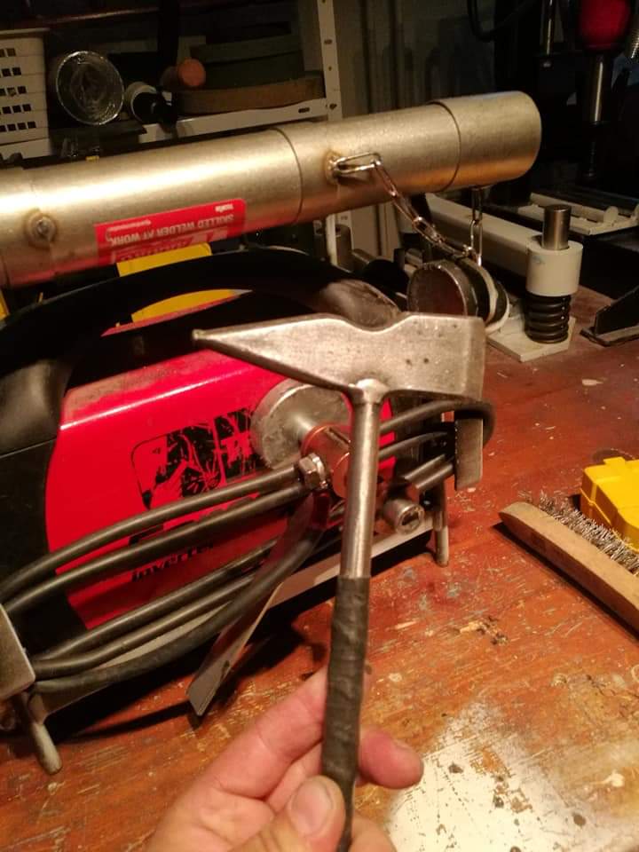 HOMEMADE Chipping / Welding Hammer 