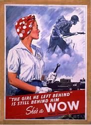 WWII "Don't Scrap It" poster - image-girl_left_behind.jpg