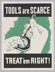 WWII "Don't Scrap It" poster - image-tools_are_scarce_wwii_poster.jpg