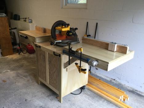 Miter saw station build