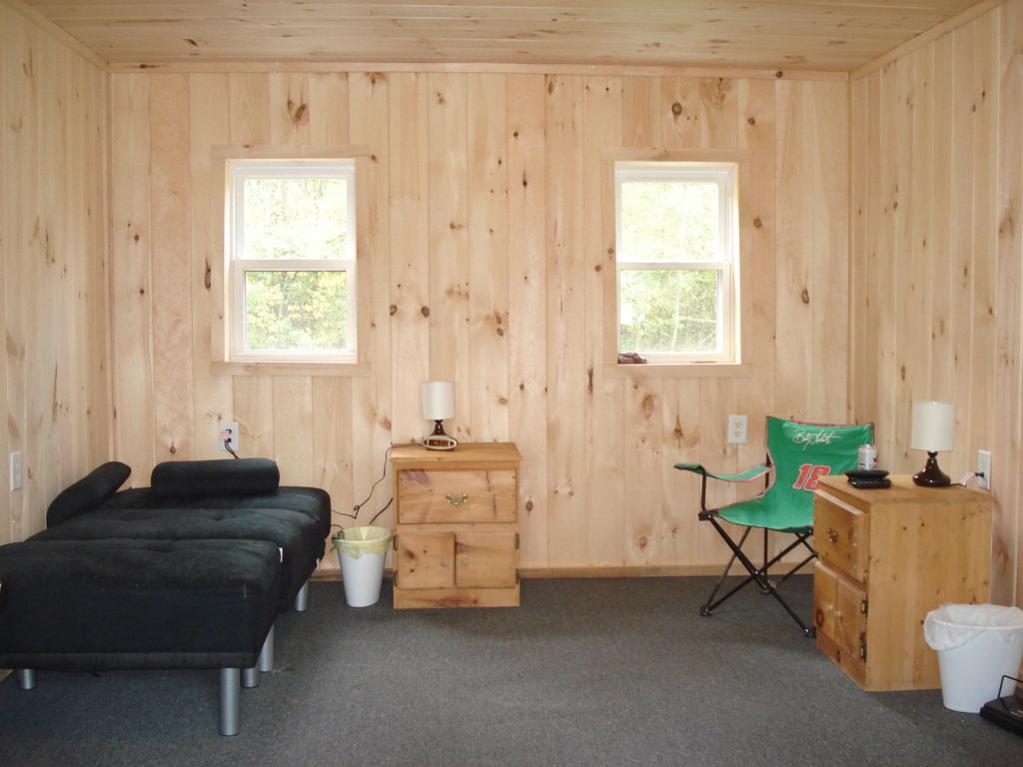 how to finish the inside of a cabin 

http://www.instructables.com/id/How-to-finish-the-inside-of-a-12-x-20-cabin-on-a-b/