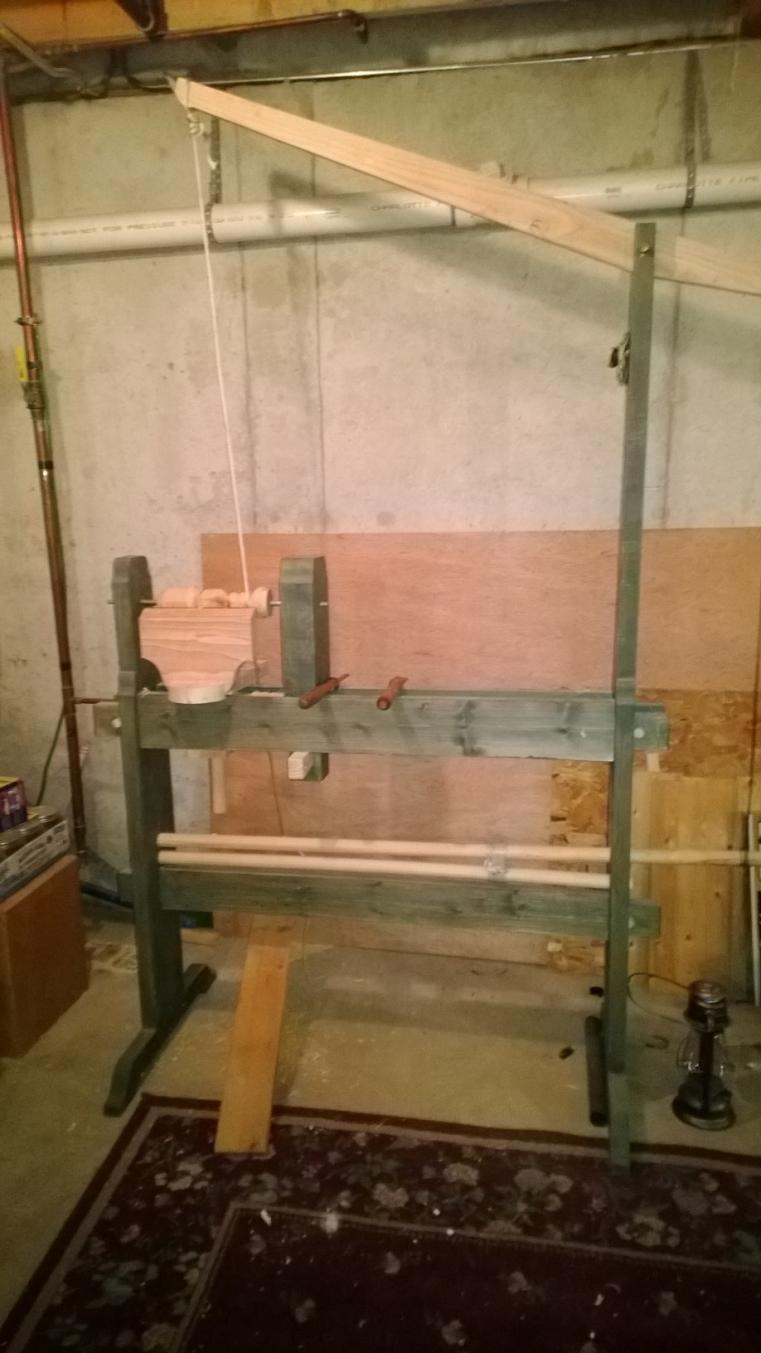 SpringPoleLathe