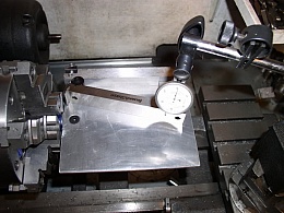 Homemade Lathe Compound (Top) Slide Angle Setting - HomemadeTools.net