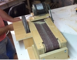 Homemade Belt Sander - HomemadeTools.net