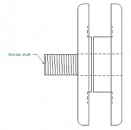 Grinding Wheel Adaptor