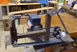 Homemade Belt Grinder - HomemadeTools.net