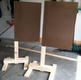 Homemade Portable Target Stands - HomemadeTools.net