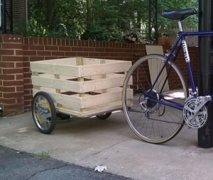 diy bike trailer