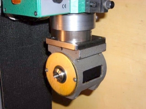 Bridgeport Right Angle Drill-Mill Attachment. Home Made With Milwaukee  Right Angle Drill Attachment.