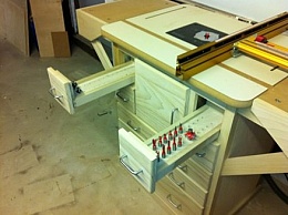 Homemade Custom Router Table