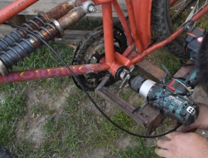 build a motorized bike at home