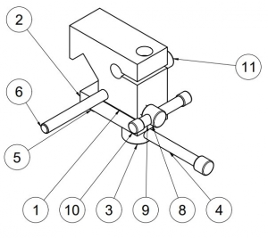 Lathe Carriage Stop