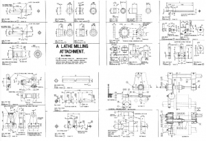 Lathe Horizontal Milling Attachment