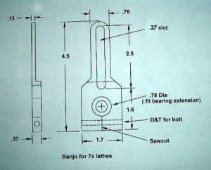 Lathe Threading Banjo