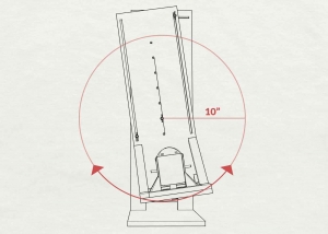 Radius Sanding Block Routing Jig