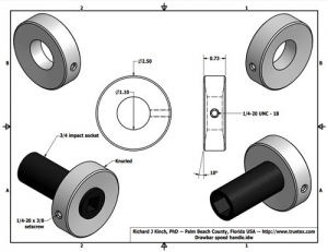 Drawbar Speed Handle