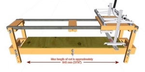 Electric Chainsaw Mill