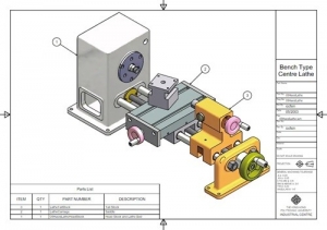 Bench Center Lathe