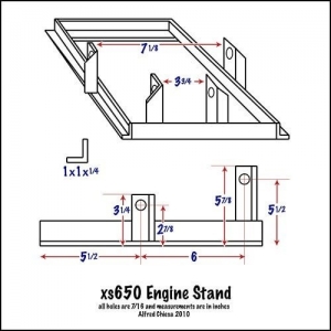 Motorcycle Engine Stand