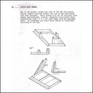 Motorcycle Engine Stand