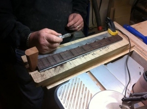 Fretboard Inlay Template Jig