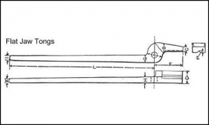 Flat Jaw Tongs