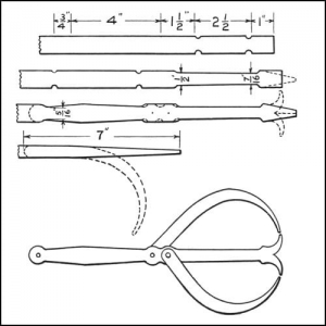 Blacksmithing Caliper