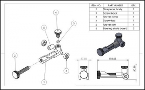 Graver Sharpening Jig